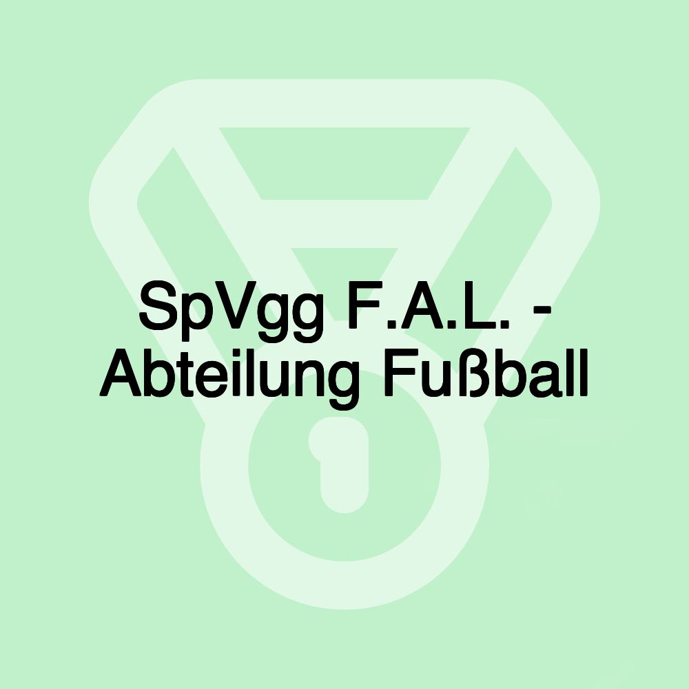 SpVgg F.A.L. - Abteilung Fußball