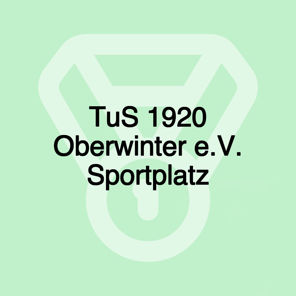 TuS 1920 Oberwinter e.V. Sportplatz