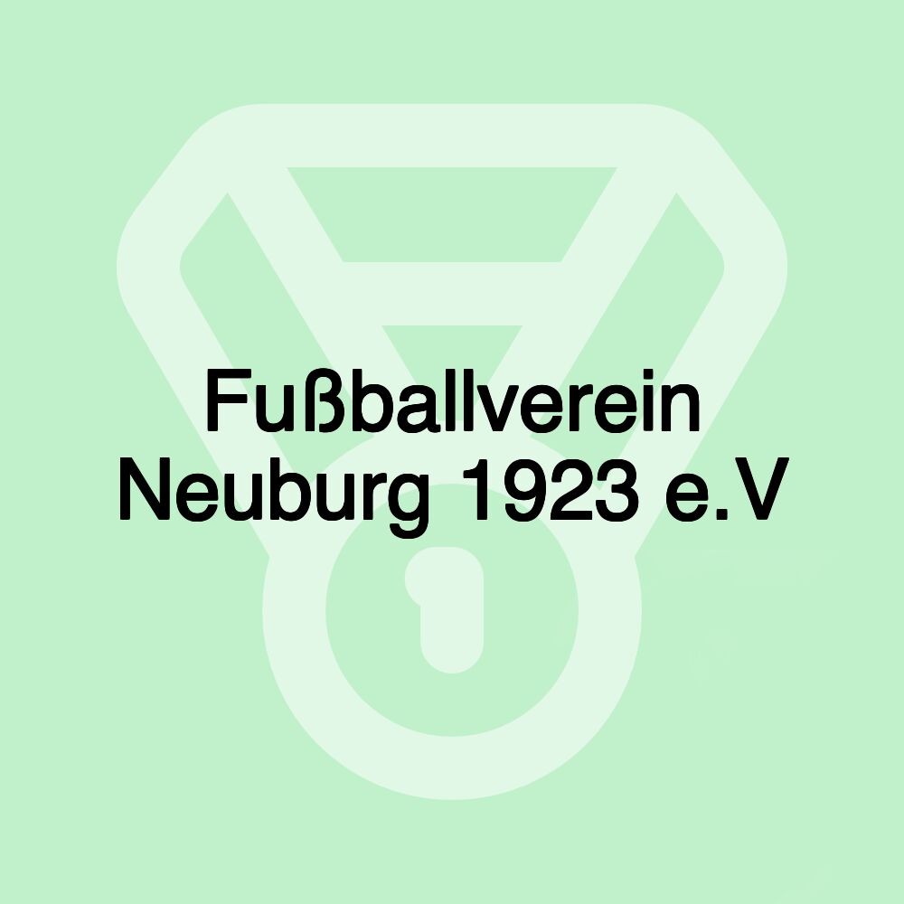 Fußballverein Neuburg 1923 e.V