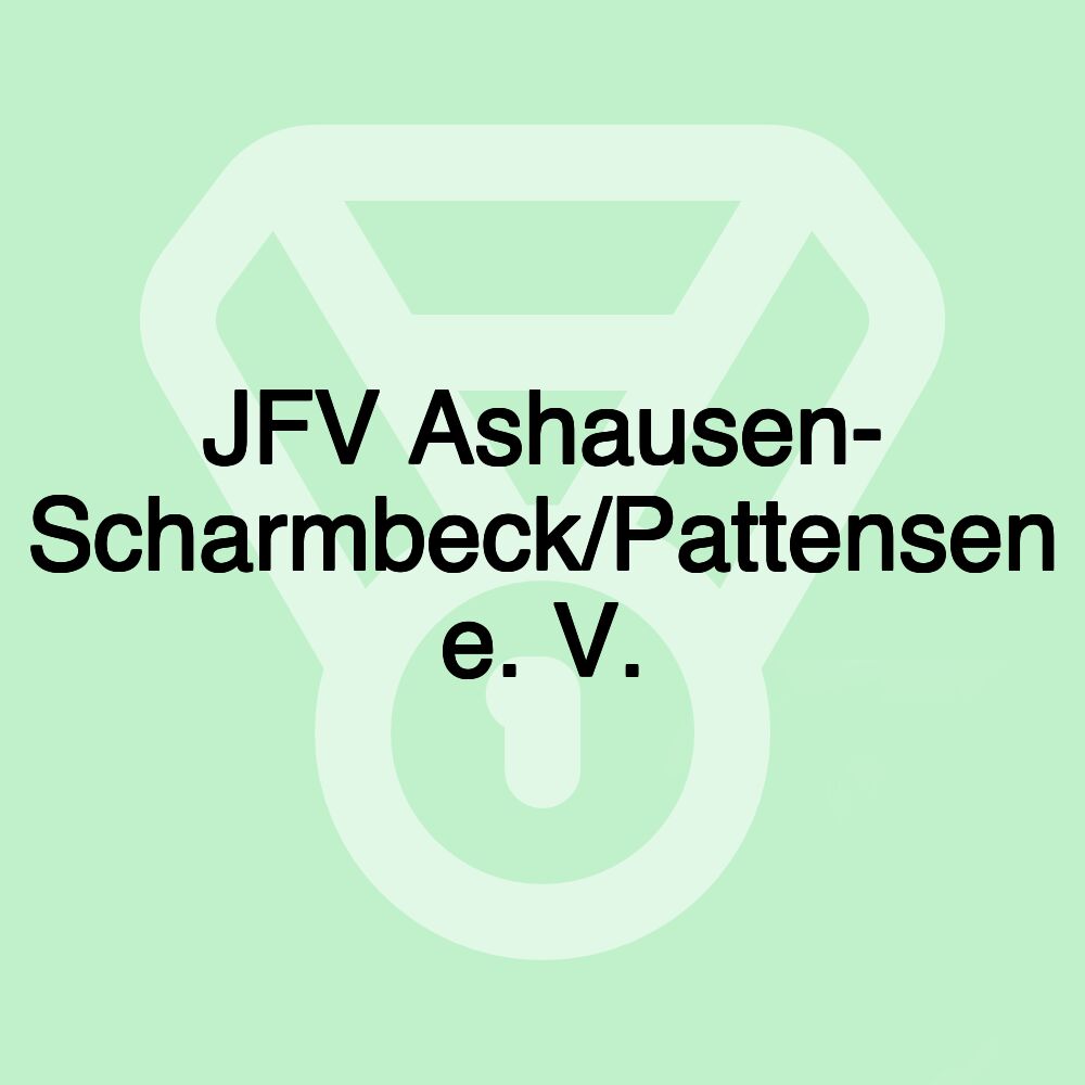 JFV Ashausen- Scharmbeck/Pattensen e. V. JFV Ashausen- Scharmbeck/Pattensen e. V.