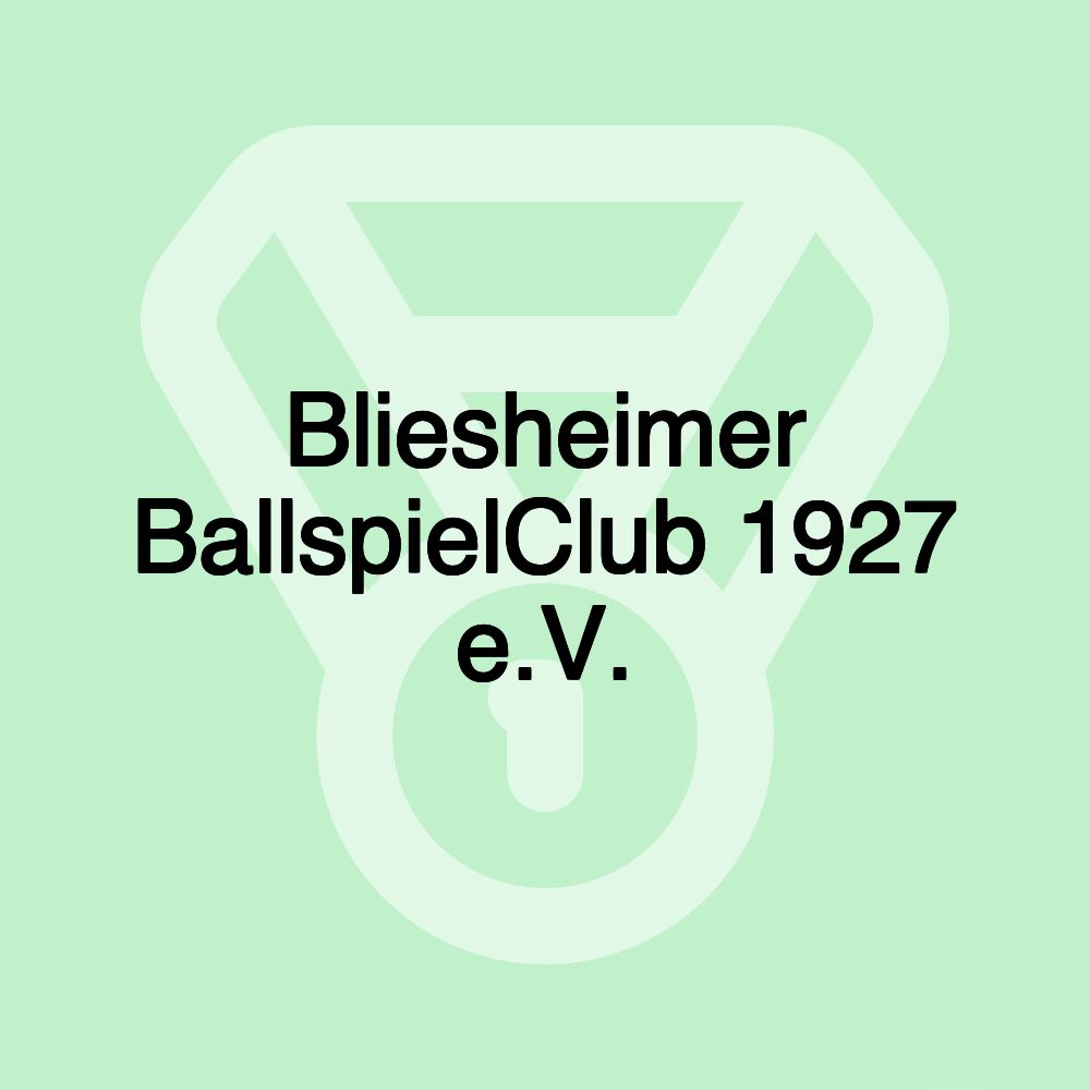 Bliesheimer BallspielClub 1927 e.V.