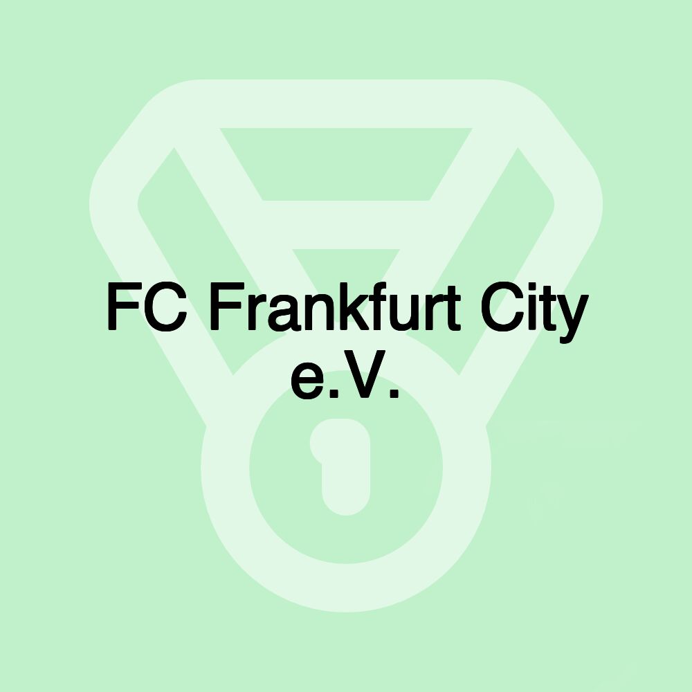 FC Frankfurt City e.V. FC Frankfurt City e.V.