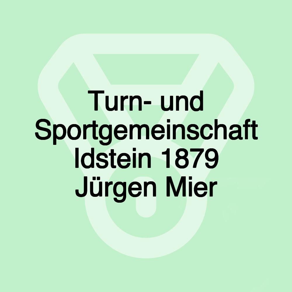 Turn- und Sportgemeinschaft Idstein 1879 Jürgen Mier