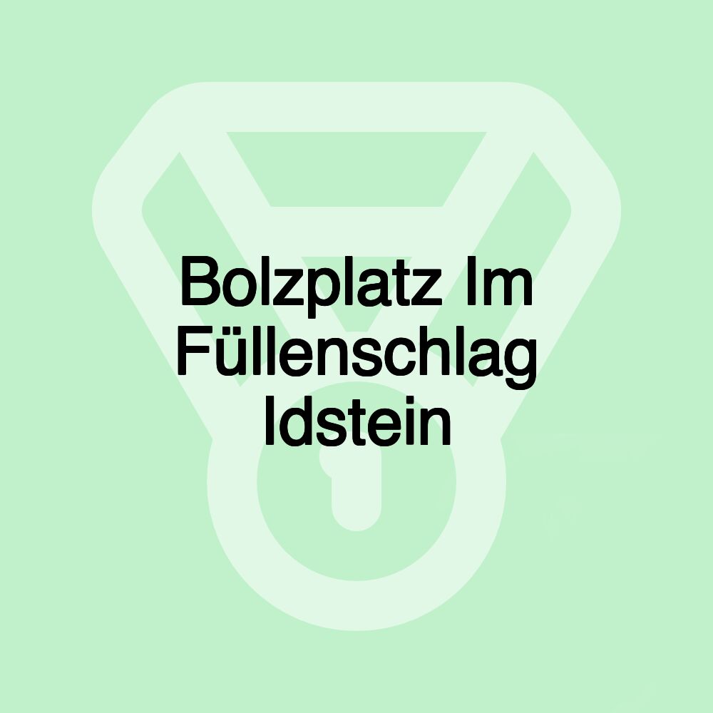 Bolzplatz Im Füllenschlag Idstein Bolzplatz Im Füllenschlag Idstein