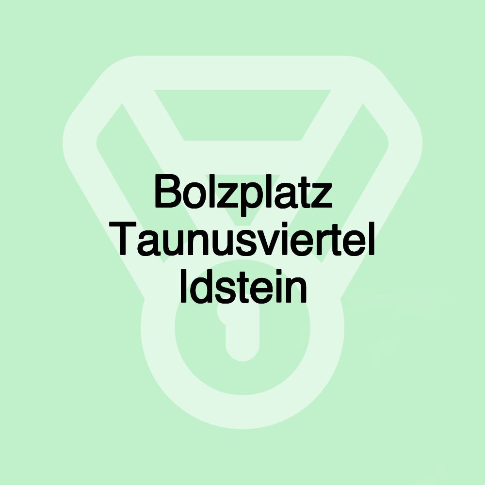 Bolzplatz Taunusviertel Idstein