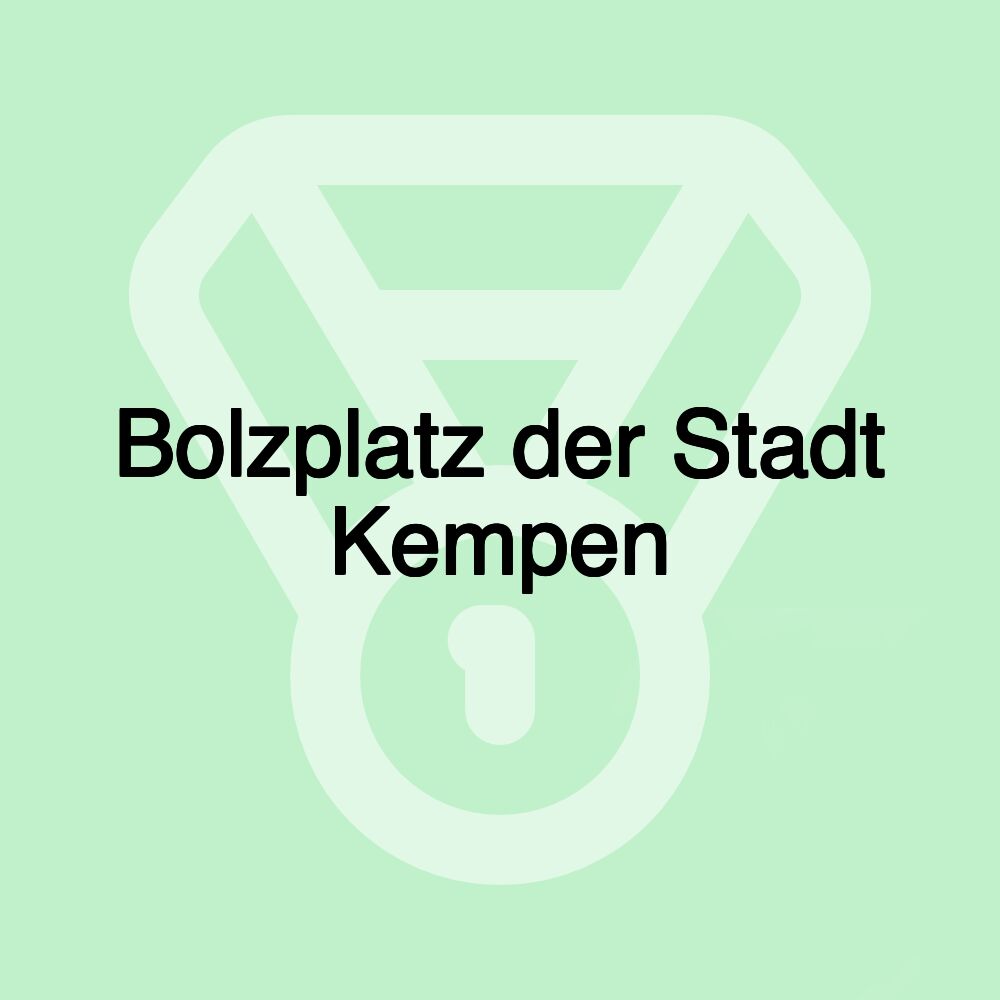 Bolzplatz der Stadt Kempen Bolzplatz der Stadt Kempen