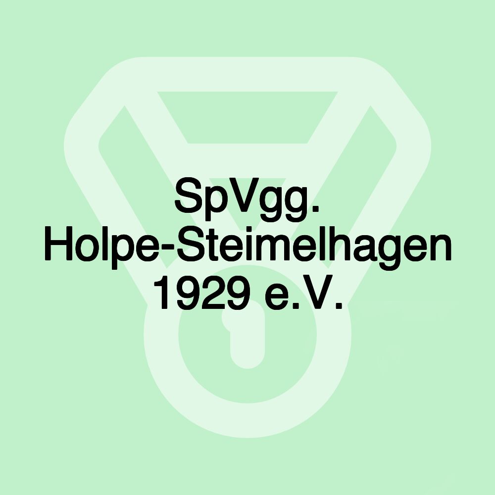 SpVgg. Holpe-Steimelhagen 1929 e.V.