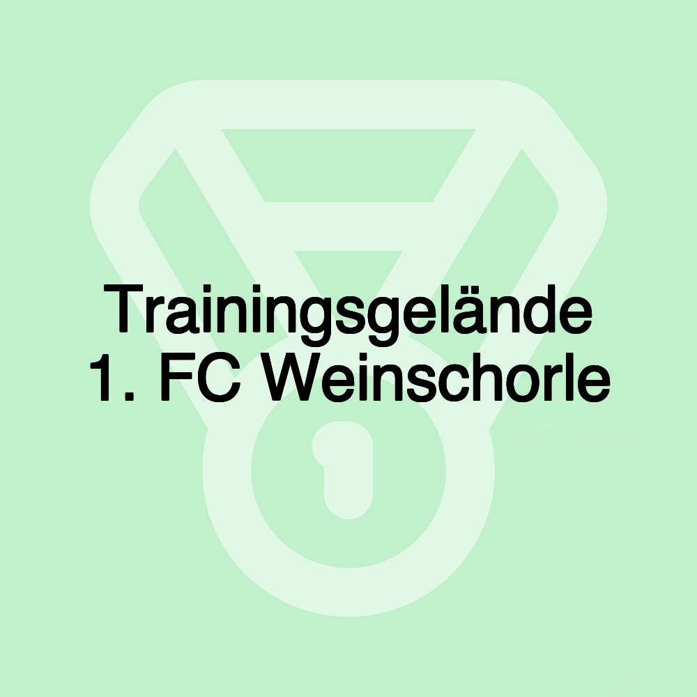 Trainingsgelände 1. FC Weinschorle