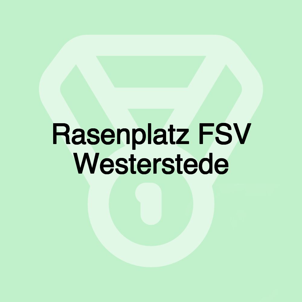 Rasenplatz FSV Westerstede