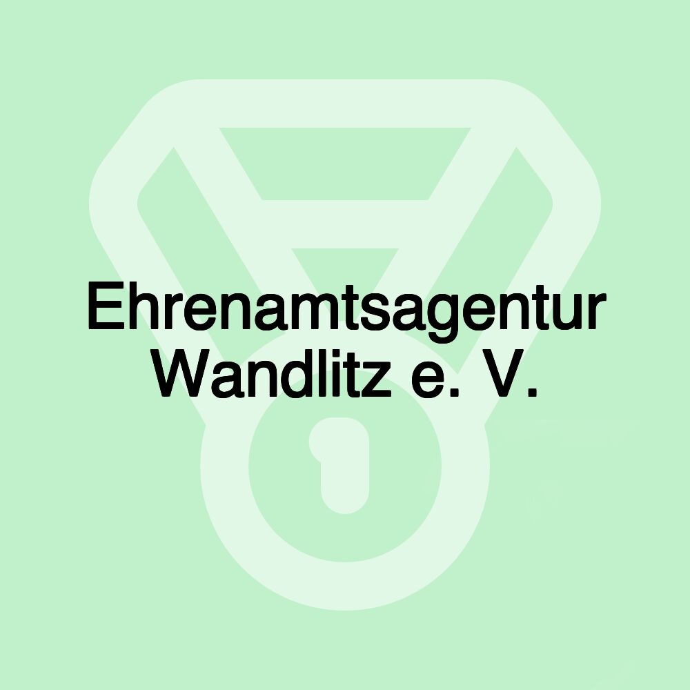 Ehrenamtsagentur Wandlitz e. V.